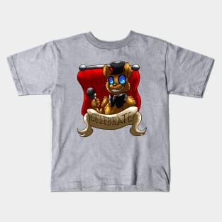 CELEBRATE - Freddy Fazbear Kids T-Shirt
